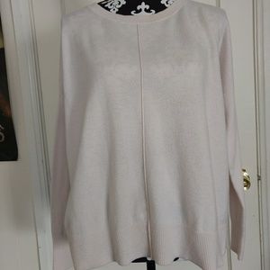 Lightweight pastel pink sweater